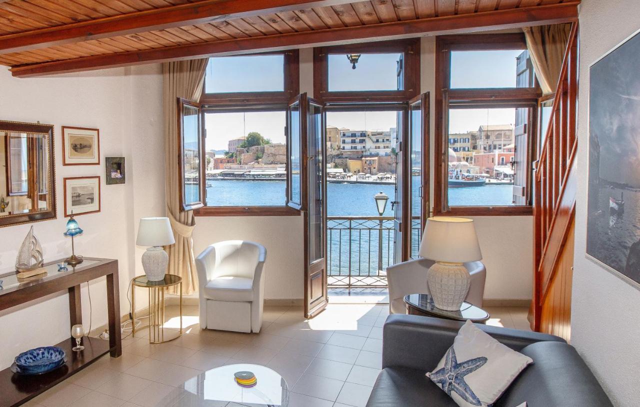 ハニアCasa Alba Seaview Houseアパートメント エクステリア 写真