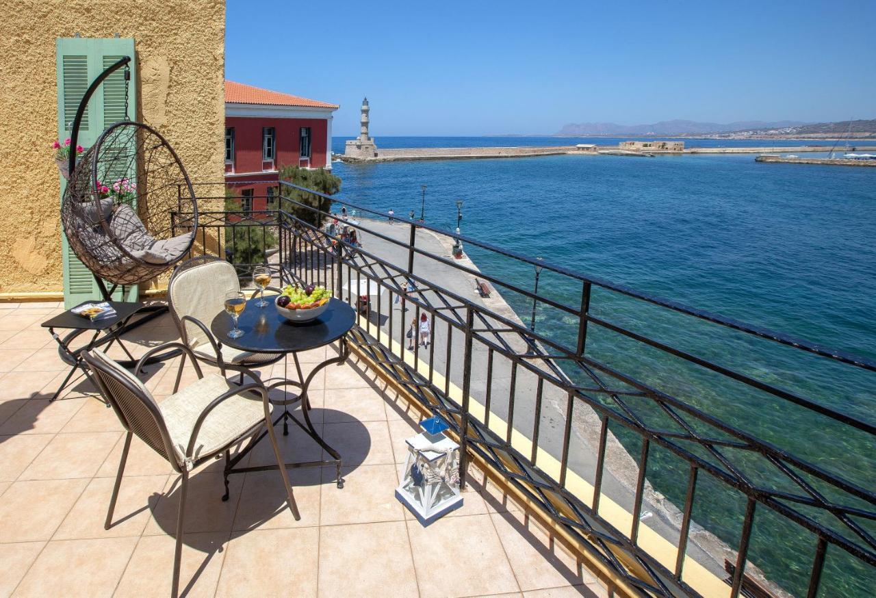ハニアCasa Alba Seaview Houseアパートメント エクステリア 写真